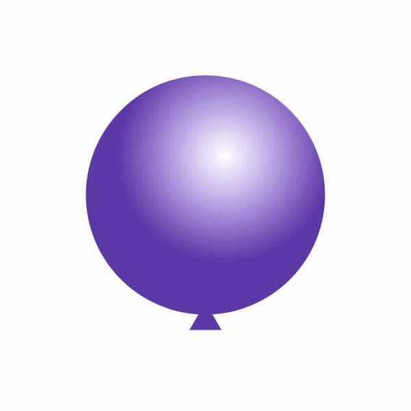 Xiz Party Supplies Balão 90cm Roxo - 010025022