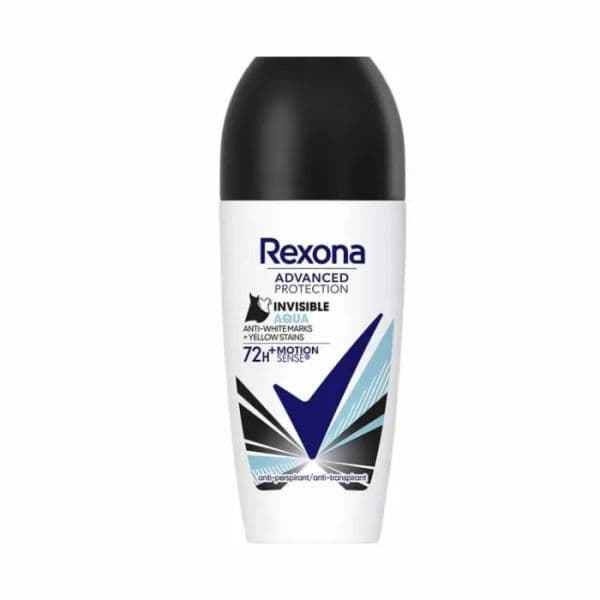 Rexona Desodorizante Roll On Advanced Protection Invisible Aqua 50ml