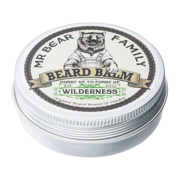 Mr Bear Family Beard Balm Região selvagem 60ml