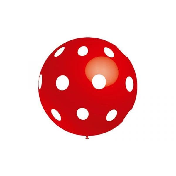Xiz Party Supplies Balão 90cm Bolinhas Vermelho - 010125007