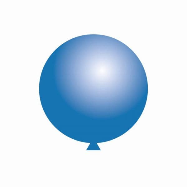 Xiz Party Supplies Balão 60cm Mid Blue - 010200011