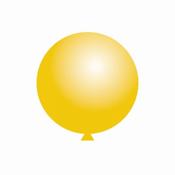 Xiz Party Supplies Balão 60cm Amarelo Torrado - 010200023