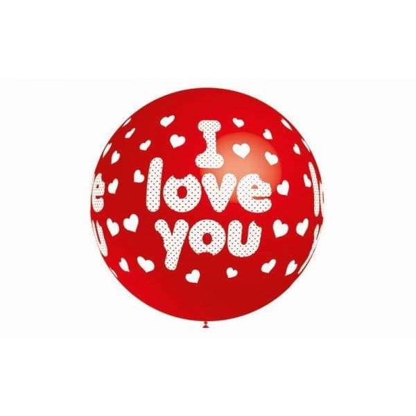 Xiz Party Supplies Balão 90cm I Love You - 010000315