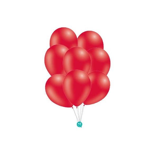Xiz Party Supplies Pack 50 Balões 30cm Pastel Vermelho - 012009507
