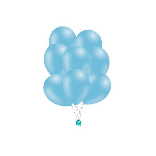 Xiz Party Supplies Pack 50 Balões 30cm Pastel Azul Céu - 012009518