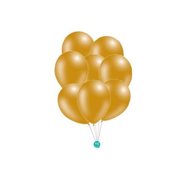 Xiz Party Supplies Pack 50 Balões 30cm Dourado - 012009605
