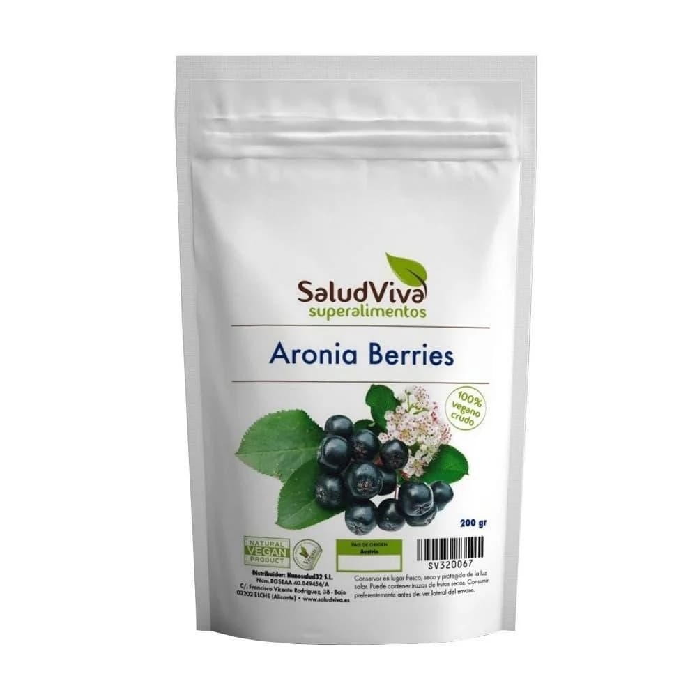 Bayas de Aronia Bio 200g – Salud Viva