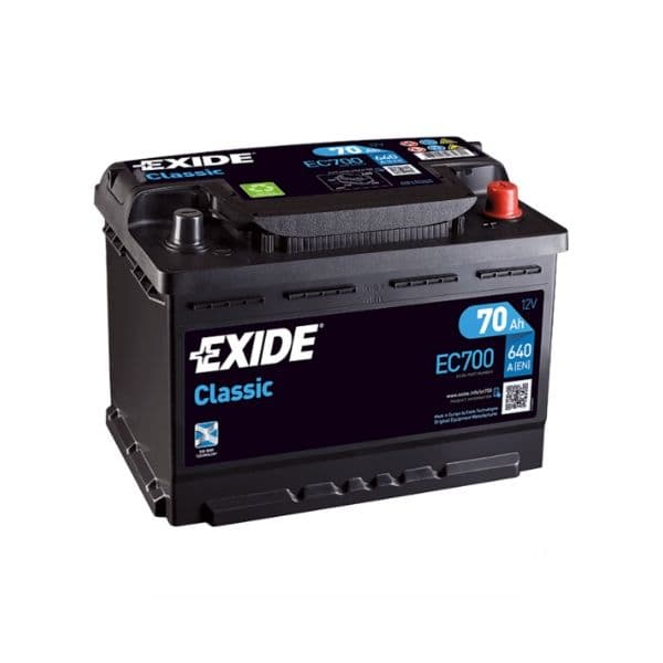 Exide Bateria Classic 70ah 640en L3 +d. Ec700