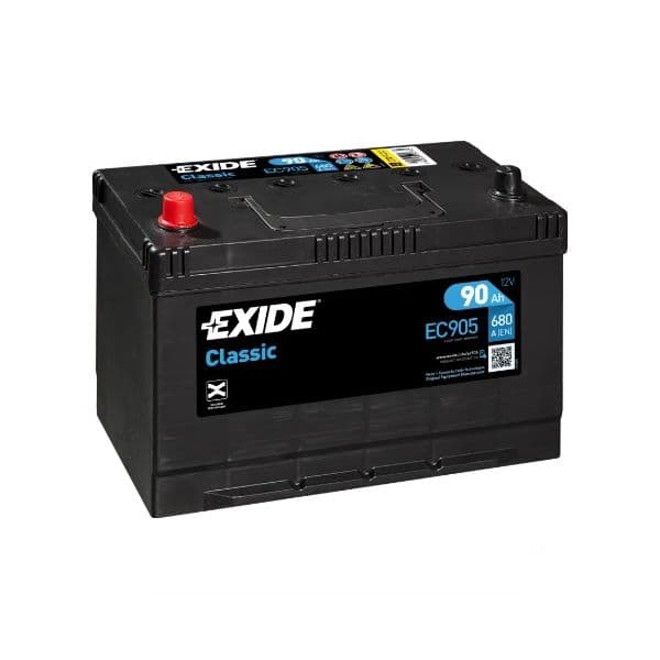 Exide Bateria Classic 90ah 680en D31 +i Ec905