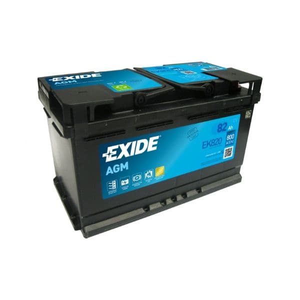 Exide Bateria Agm 82ah 800en L4 +d Ek820