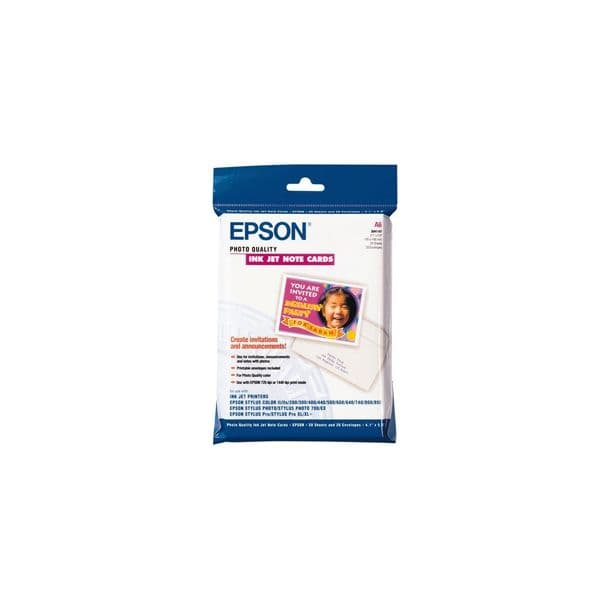Epson 10 un. Cartões de Felicitações Qualidade Fotográfica 188g 127x203mm - S041148