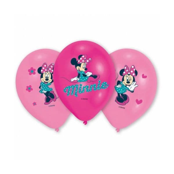 Amscan 6 Balões em Latex Minnie - 3429469
