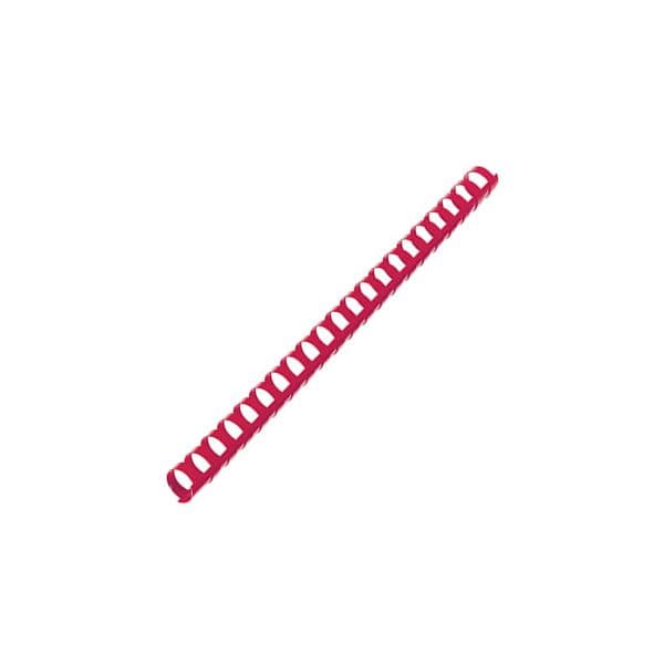 Leitz Argolas PVC Encadernar 25mm Vermelho 240 Folhas 50un