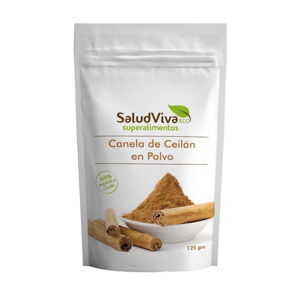 Salud Viva Canela de Ceilão em Pó BIO 125g