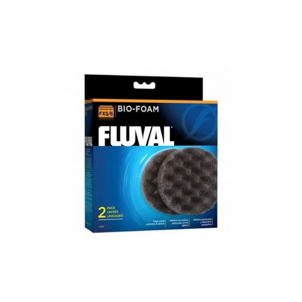Fluval Foamex para Filtro FX Bio 2pc