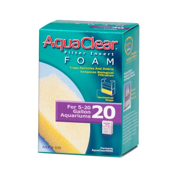 Aquaclear Carga Filtrante Foamex Filtro