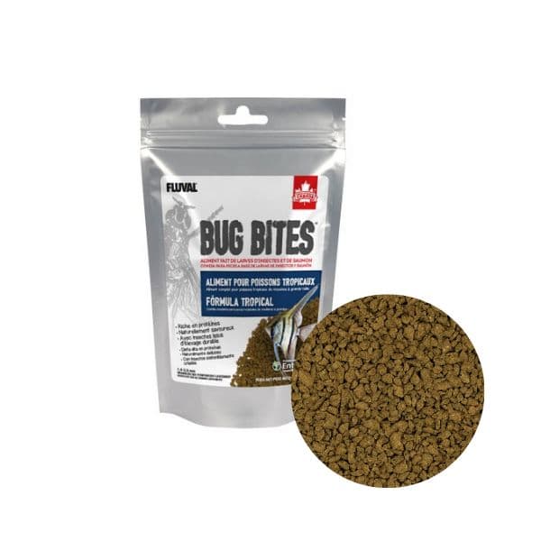 Fluval Bug Bites Granulado Peixes Tropicais 125g 1.4-2mm