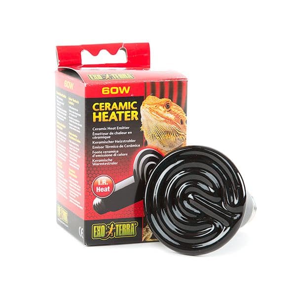 Exo Tera Lâmpada Terrario Cerâmica Calefactora 60W