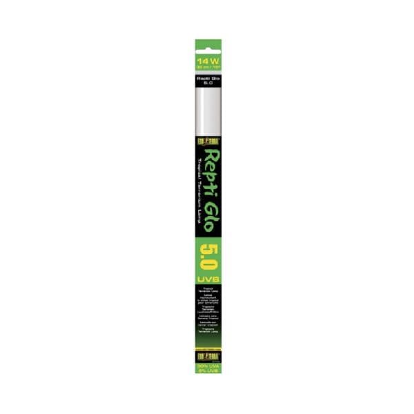 Exo Terra Luz Florescente 5.0 Terrário Repti Glo 120cm