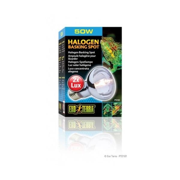 Exo Terra Lâmpada Luz Solar Halogen Basking Spot 50W - PT2181