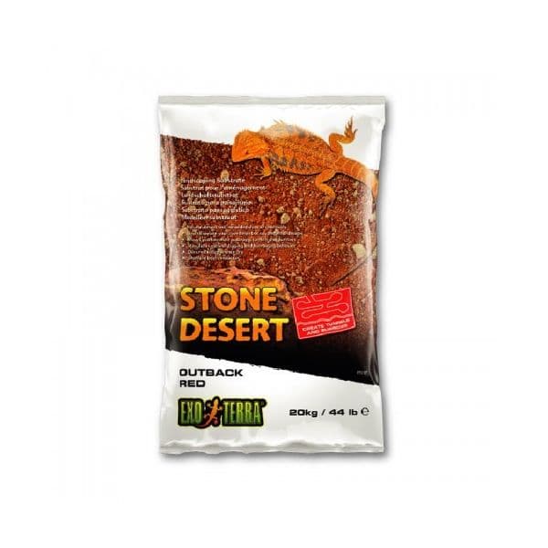 Exo Terra Substrato Stone Desert Outoback Red 10 kg