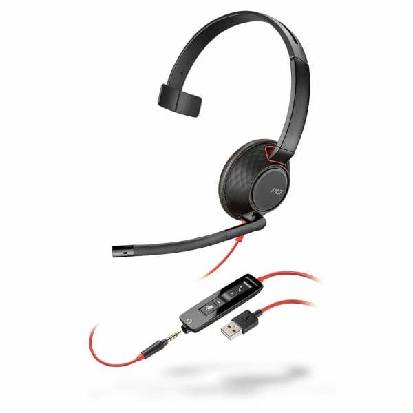 Plantronics Auscultadores Blackwire C5210 USB-A One-Ear