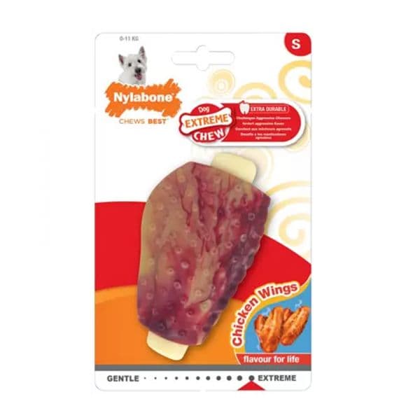 Nylabone Extreme Chew Chicken Wing Small