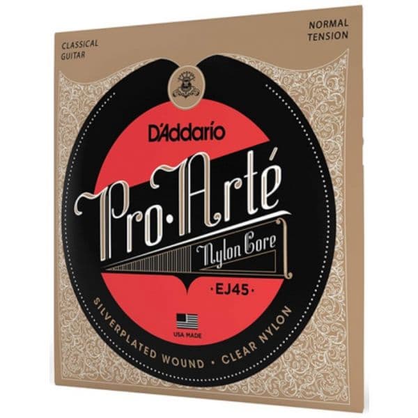 D'Addario Conjunto de Cordas Ylon Guitarra Clássica EJ45