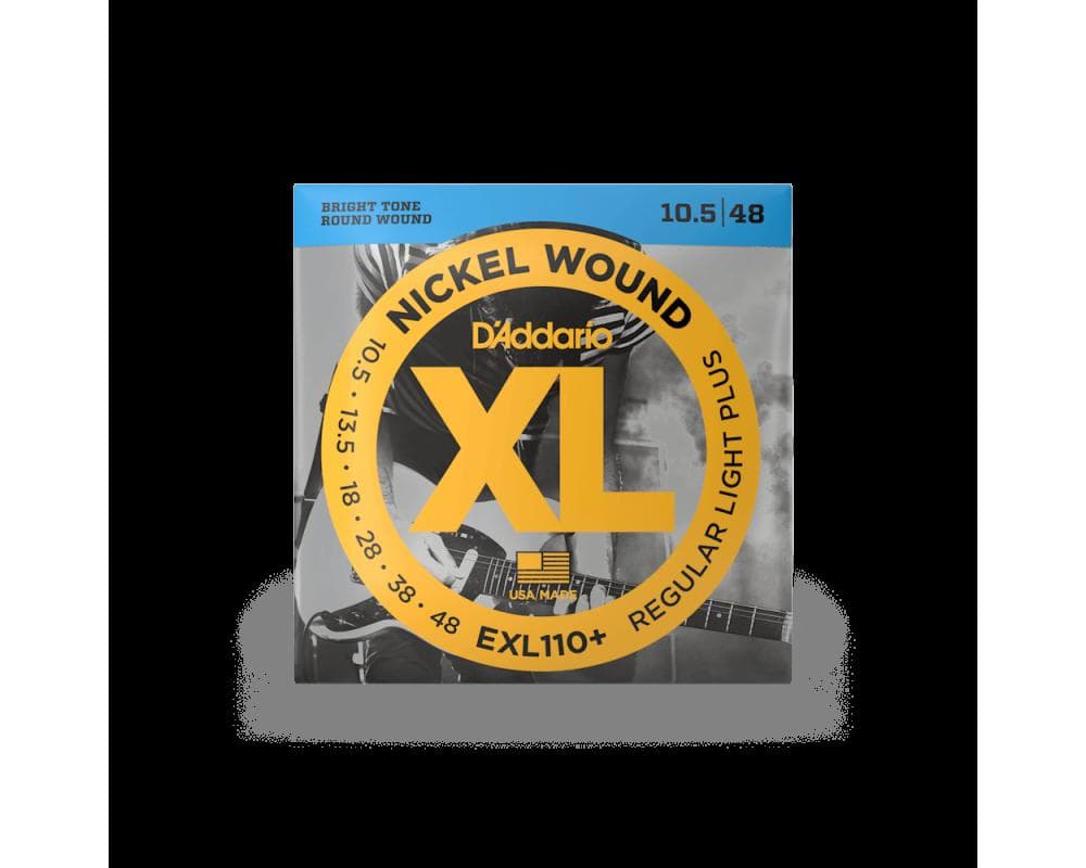 Daddario EXL110+ 10.5-48 Regular Light Plus, XL Nickel - BimotorDJ