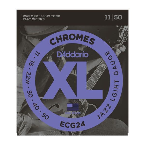 D'Addario Cordas para Guitarra Eléctrica ECG-24