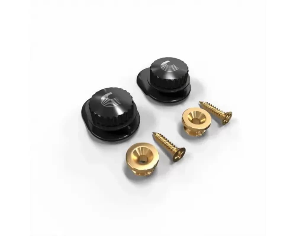 D'Addario Straplock PW-SLS-03 Gold