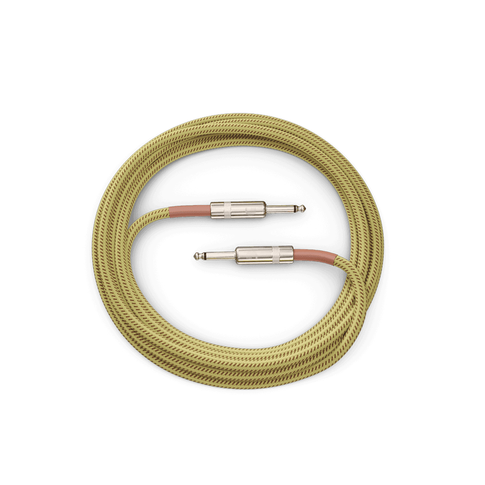 Daddario Custom Series Braided Instrument Cable, Tweed, 4,5m - BimotorDJ