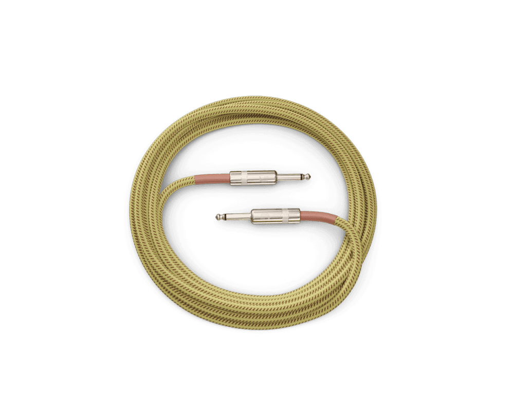 Daddario Custom Series Braided Instrument Cable, Tweed, 6m - BimotorDJ