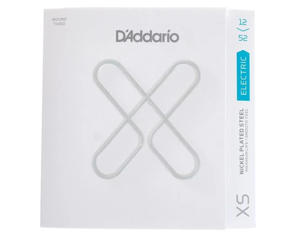 Daddario XSE1252W 12-52 Light Wound Third, XS Nickel