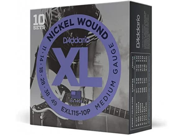 D'Addario EXL115-10P