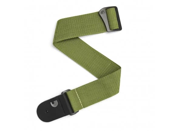 Daddario PWS107 Polypropylene Guitar Strap, Green