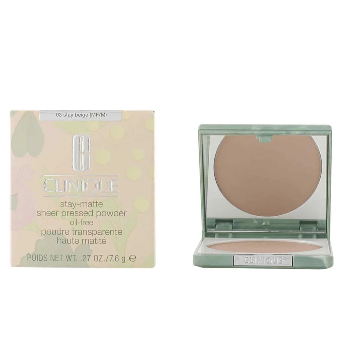 Clinique Stay-Matte Sheer Powder Compact Tom 03 Stay Beige 7.6g