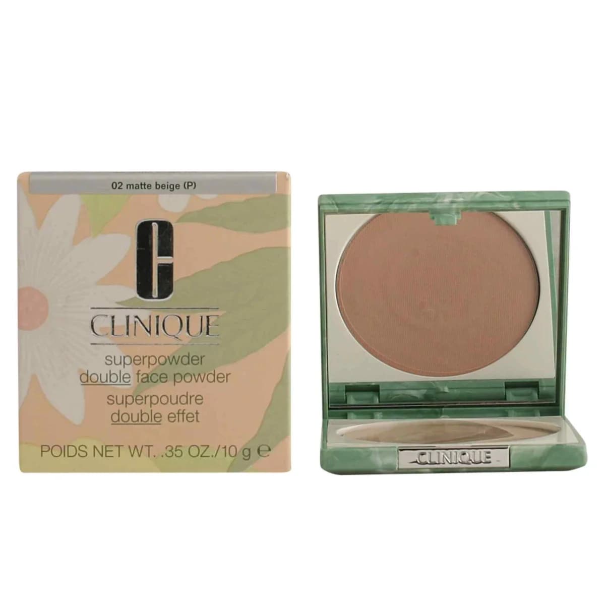 Clinique Superpowder Double Face Makeup 02 Matte Beige 10g