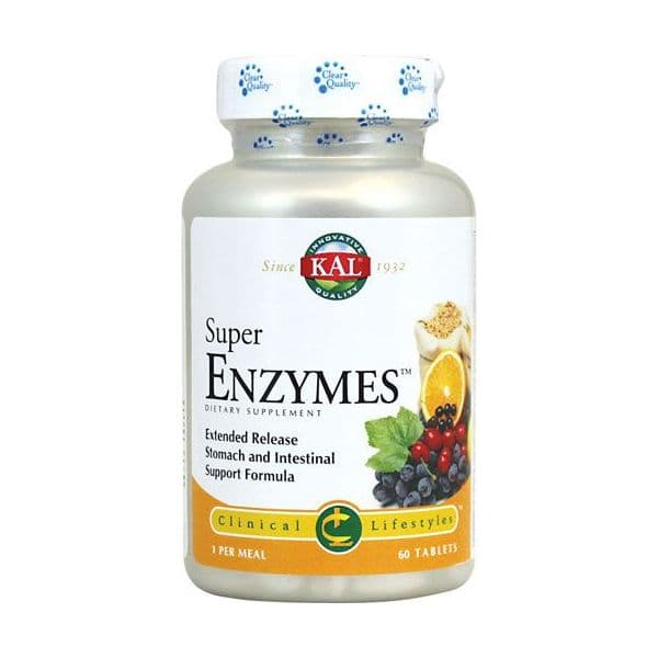 KAL Super Enzimas 60 Comprimidos