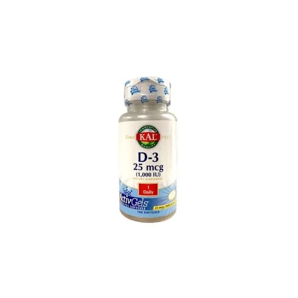 Kal D-3 25 Mcg 100 Pérolas