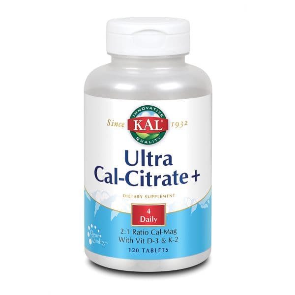 KAL Ultra Cal-Citrate+ 120 Comprimidos
