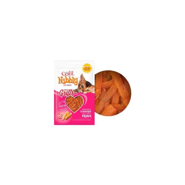 Catit Nibbly Grills Snack Frango E Camarão