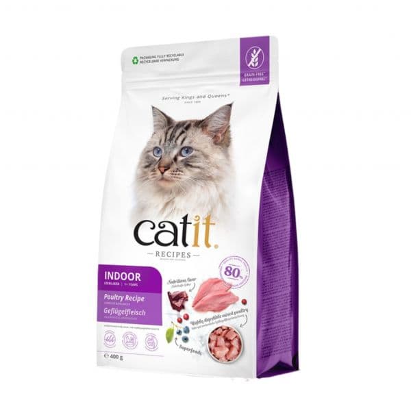 Catit Gato Esterilizado Aves 400g