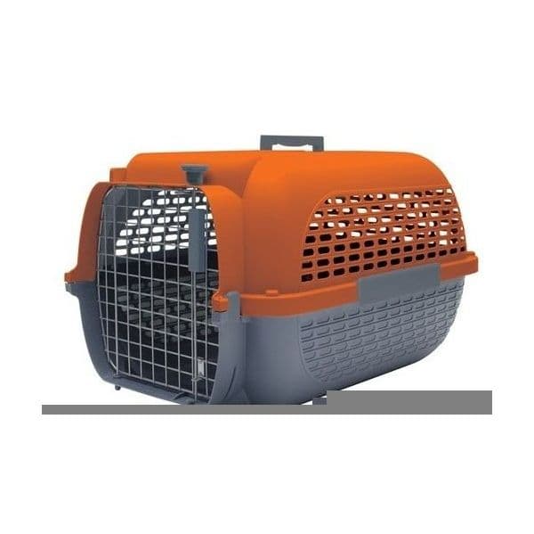 Dogit Transportadora Pet Voyageur Laranja e Cinza 48,3 x 32,6 x 28 cm