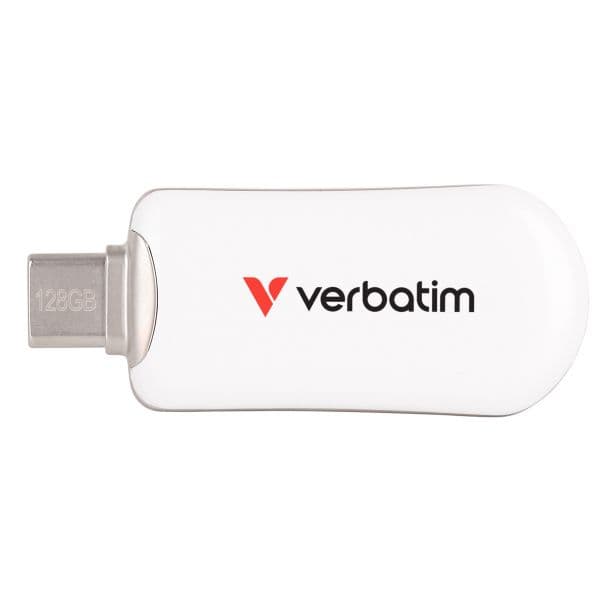 Verbatim 128GB Plectra USB-C White