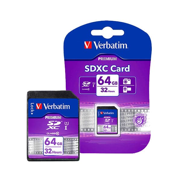 Verbatim 64GB SDXC Class 10 - 44024