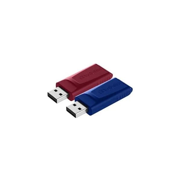 Verbatim Pack 2 16GB Store 'n' Go Slider USB 2.0 - 49327