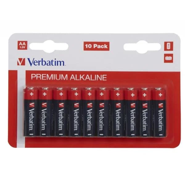 Verbatim Pilhas AA LR6 10 Un.