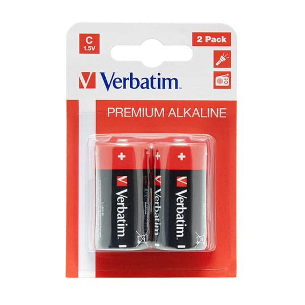 Verbatim Pilhas C LR14 Pack 2 Un.