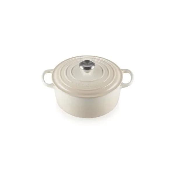 LE CREUSET - Cocotte Red. 24cm Merengue 21177247164430